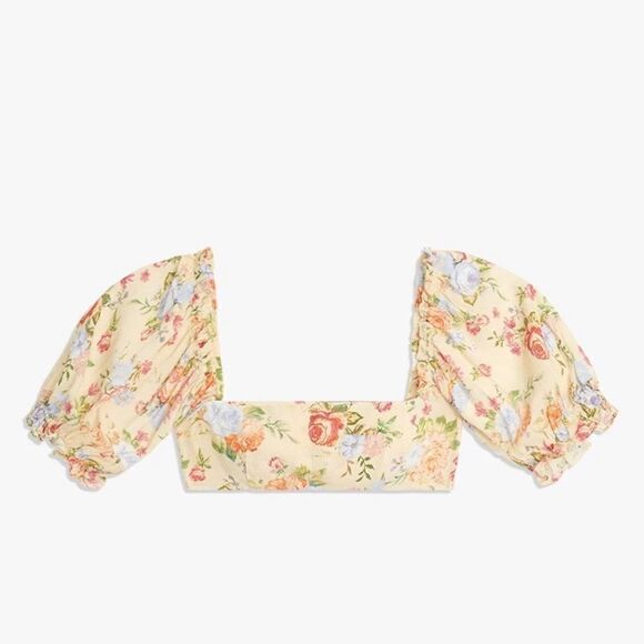 Coco Vintage Drapes Top, Sand Multi - Picture 2 of 3
